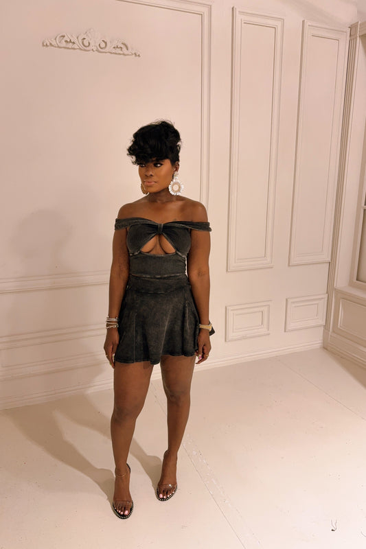 Off the Sleeve Skort Set