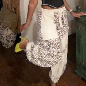 Leopard Ballon Pants