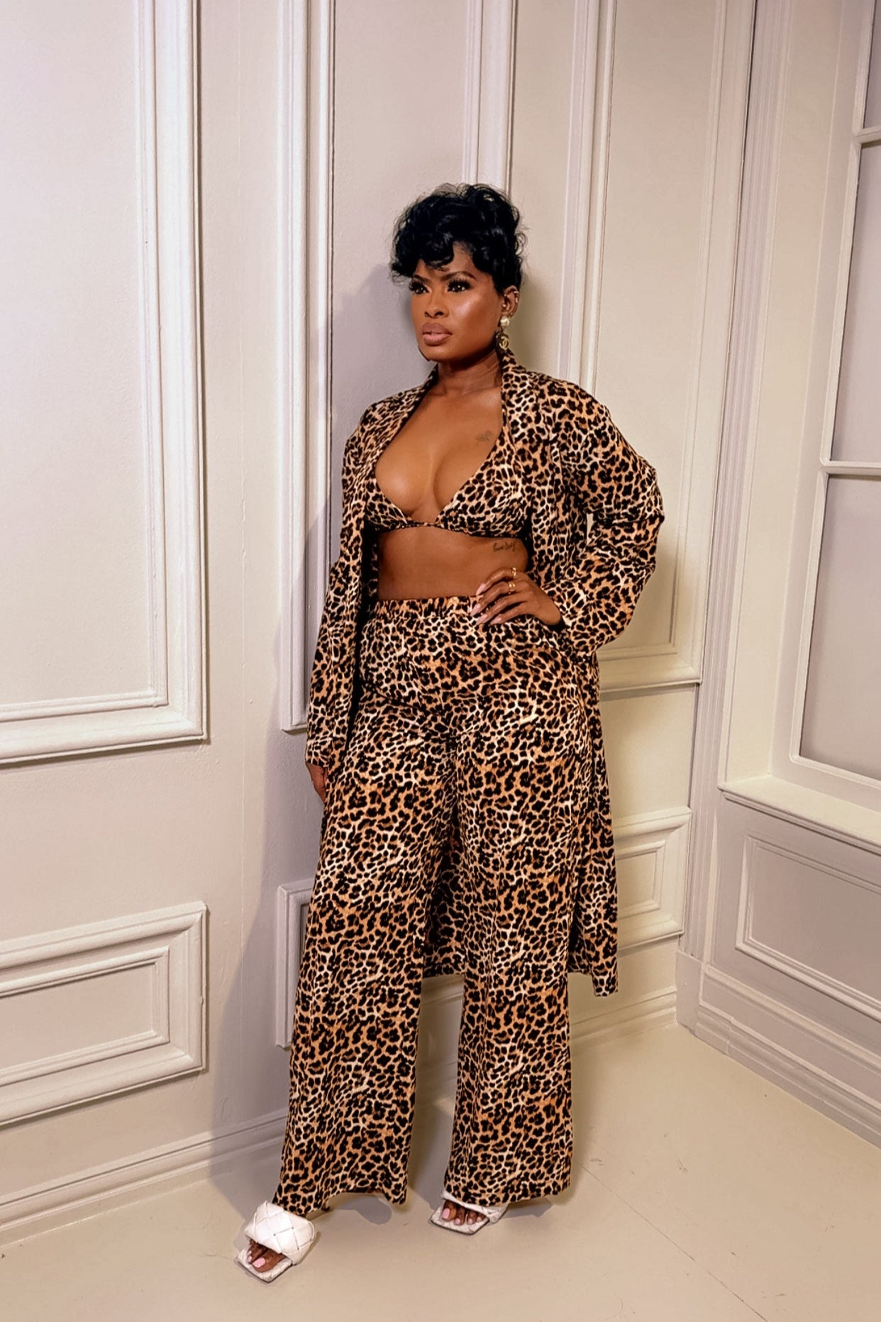 3 Piece Cheetah Set