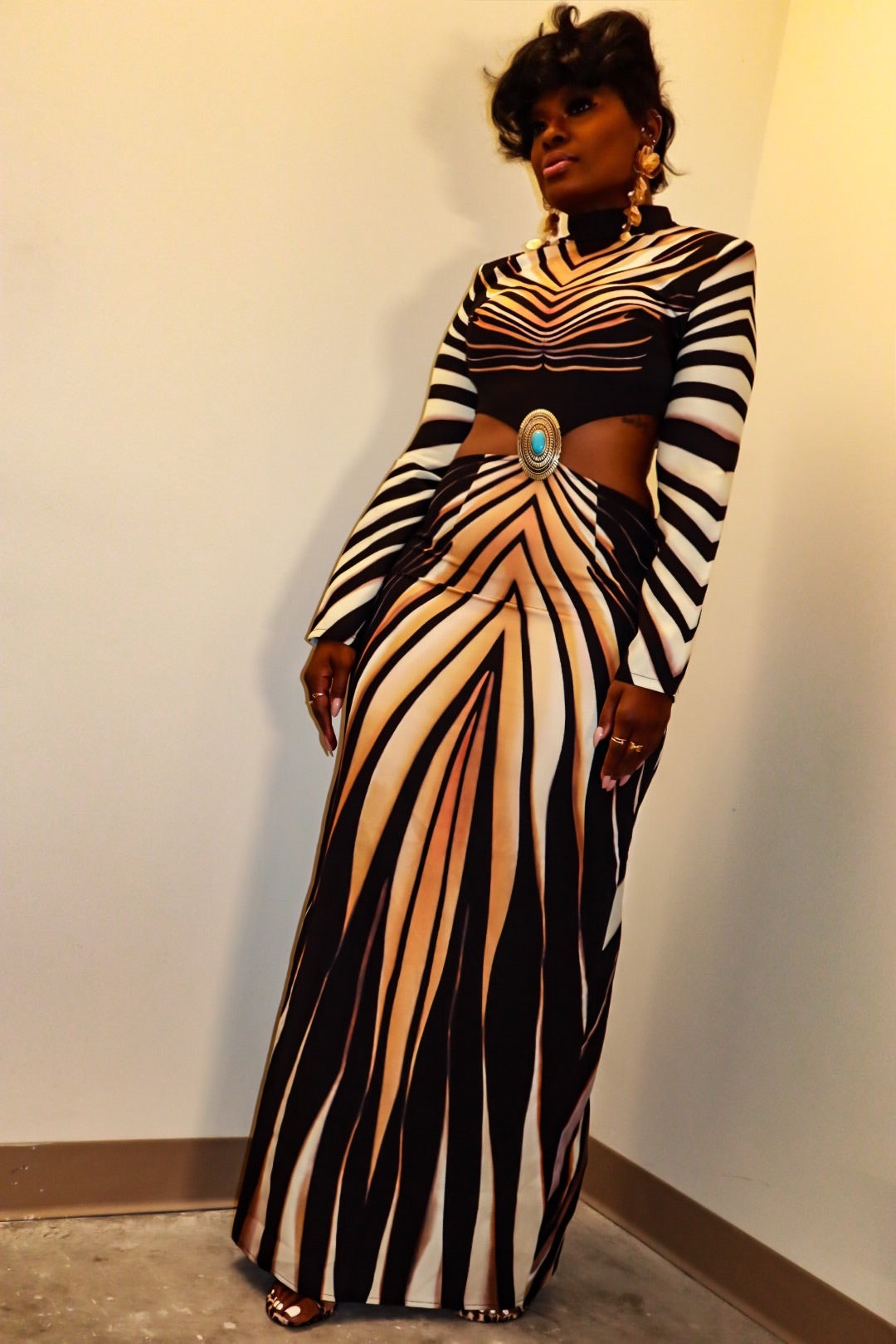 Wild Zebra Dress