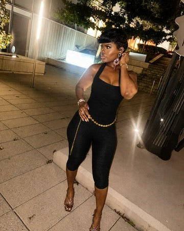 Halter Crop Jumper
