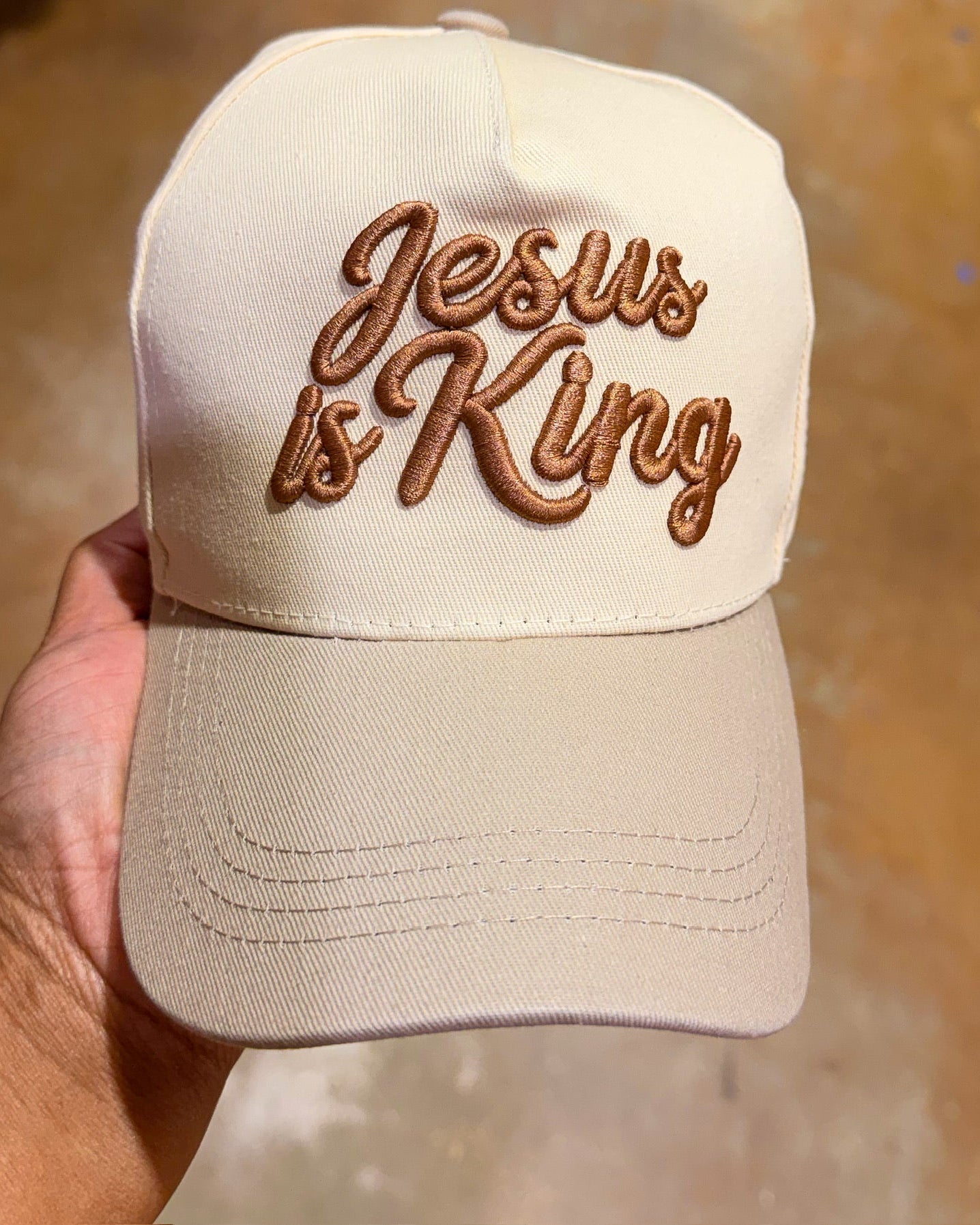 Jesus Is King Hat