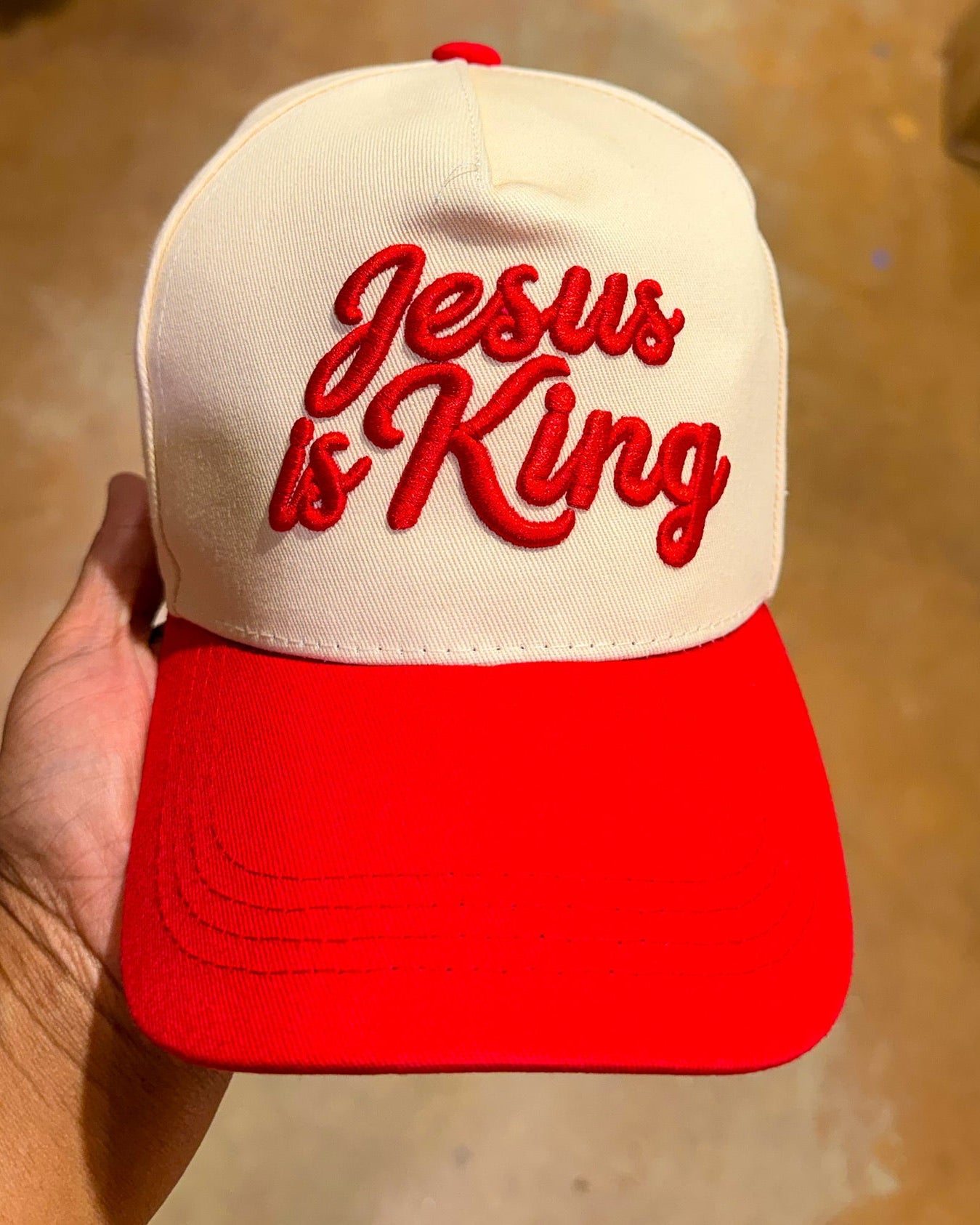 Jesus Is King Hat